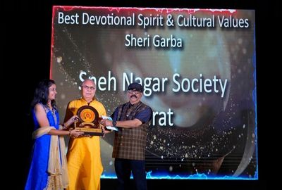 Best Devotional Spirit and Cultural Values- Sheri Garba – Sneh Sagar Society – Surat