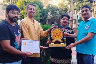 Best Garba Performance-Sheri Garba -Meghdhanush Housing Service Cooperative Society Limited – Vadodara